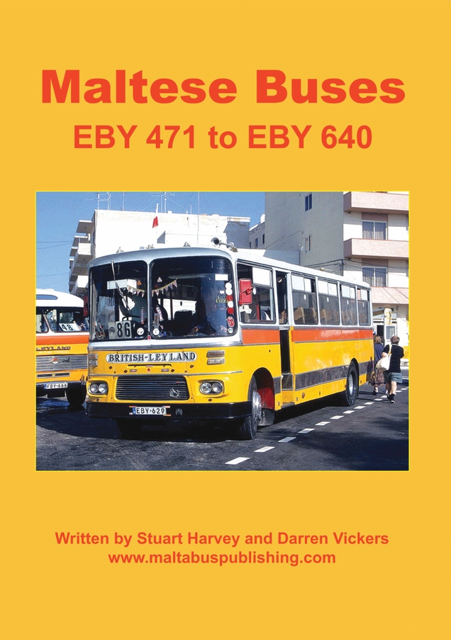Maltese Buses EBY471 to EBY640